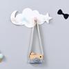 Cloud Wall Key Holder Strong Stickiness Wall Mounted Cute Shape Traceless Bedroom Coat Hook for