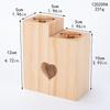 Tea Light Candle Holders for Table Centerpiece, Decorative Wood Tealight Candle Holder Set, Unity Heart Candle Holder for Home