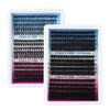 Thick 300-Cluster D-Song Mixed False Eyelash Set 10-18M Curled Diy Segmented Eyelashes