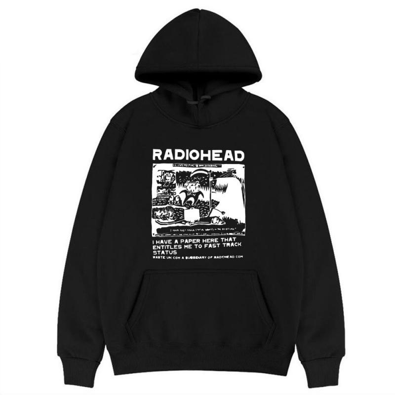 

Рэпер Radiohead Толстовки Спортивный костюм Музыка XS хаки