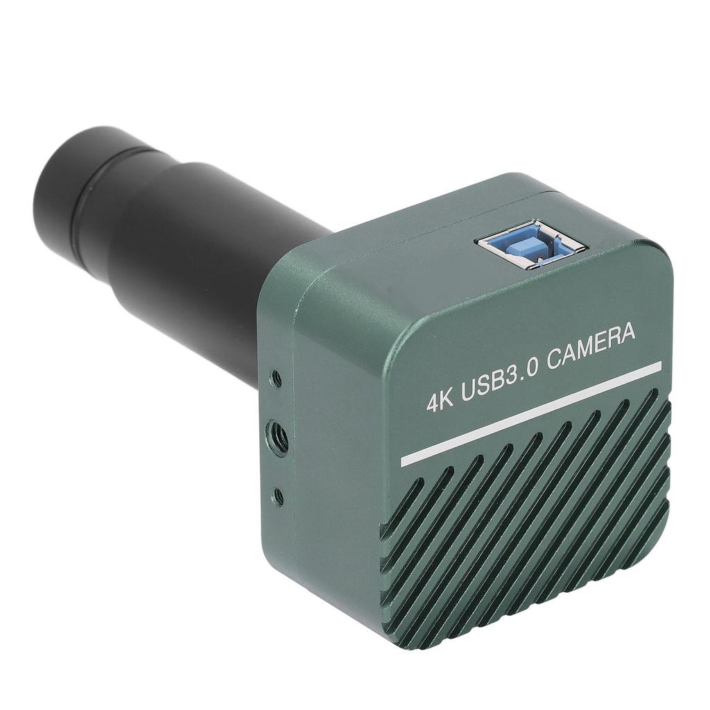 Electronic Microscope Camera 4K 8MP USB3.0 Electronic Digital Eyepiece with 0.5X Lens and 30mm 30.5m