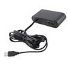 GC Controller Adapter 4 Ports 3 in 1 Game Controller Adapter with Turobo Function for Switch for PC