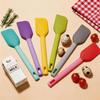 Heat-Resistant Silicone Spatula for Baking and Cooking Includes Butter Mixer and Cake Scraper Utensil Set
