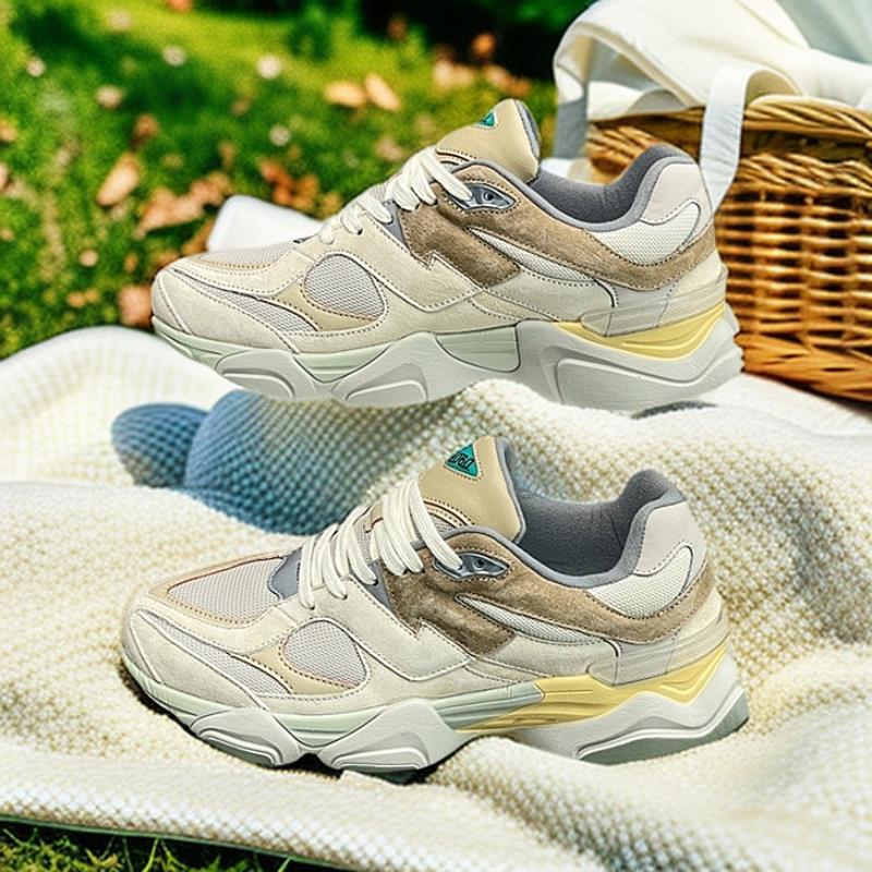 series dad shoes retro distressed dark gray height increasing men's and women's running shoes