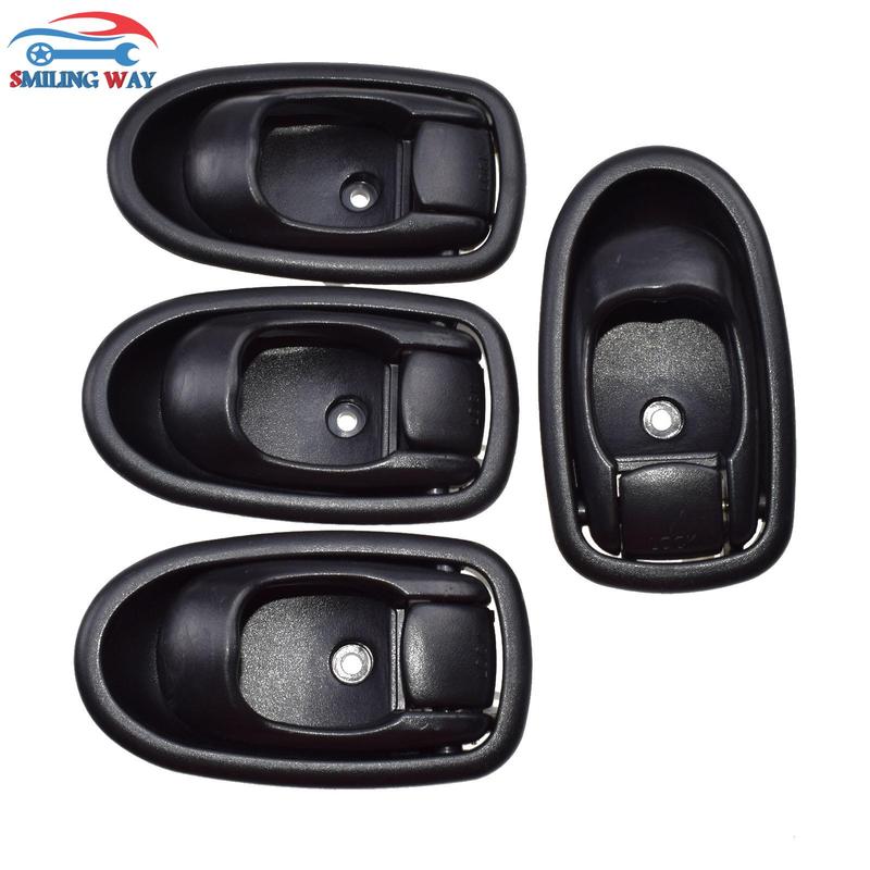 4pcs Outside or 4pcs Ide Door Handle Front Rear Left Driver Passenger Right For Hyundai Elantra 1996 1997 1998 1999 2000