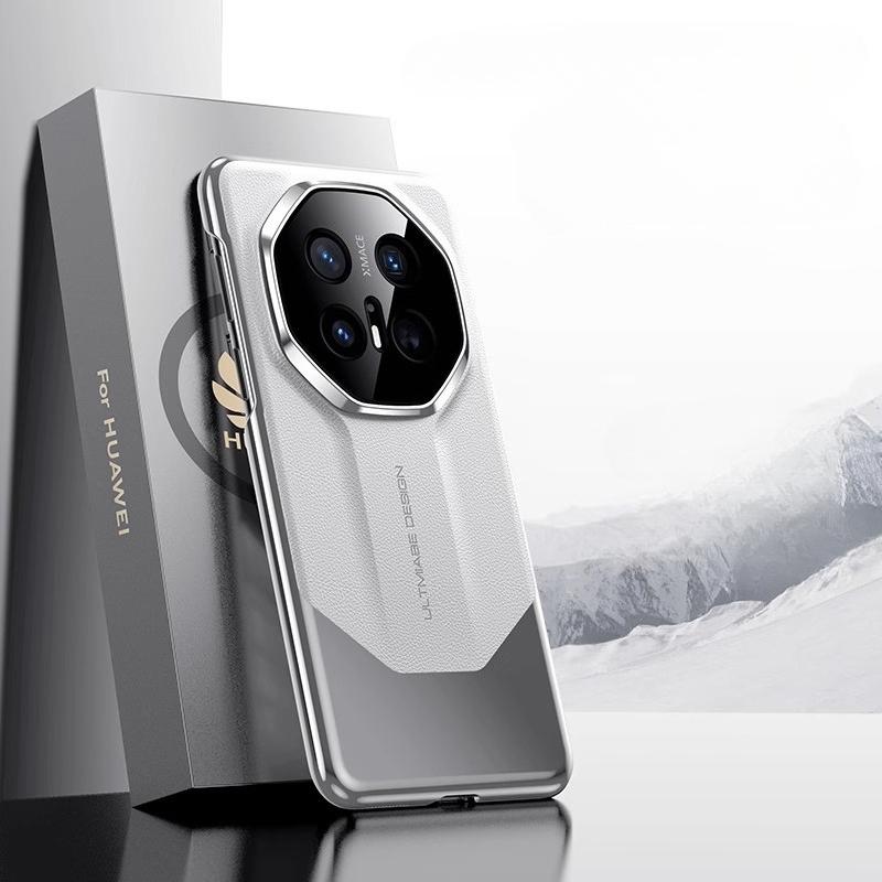 

Кожаный противоударный чехол для телефона Huawei Mate 70 Pro Plus 70 RS Матовый комбинированный гальванизированный жесткий чехол для Huawei Mate 60 50 40 30 Pro Huawei Mate 70 Pro белый