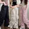 Spring Summer Girls' Pants Kids Hip Hop Pants Children's Streetwear Casual Trousers Autumn Teen Large Size Sweatpants