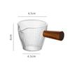 Espresso Measuring Cup Heat Resistant Accessories Milk Glass for Tea Coffee