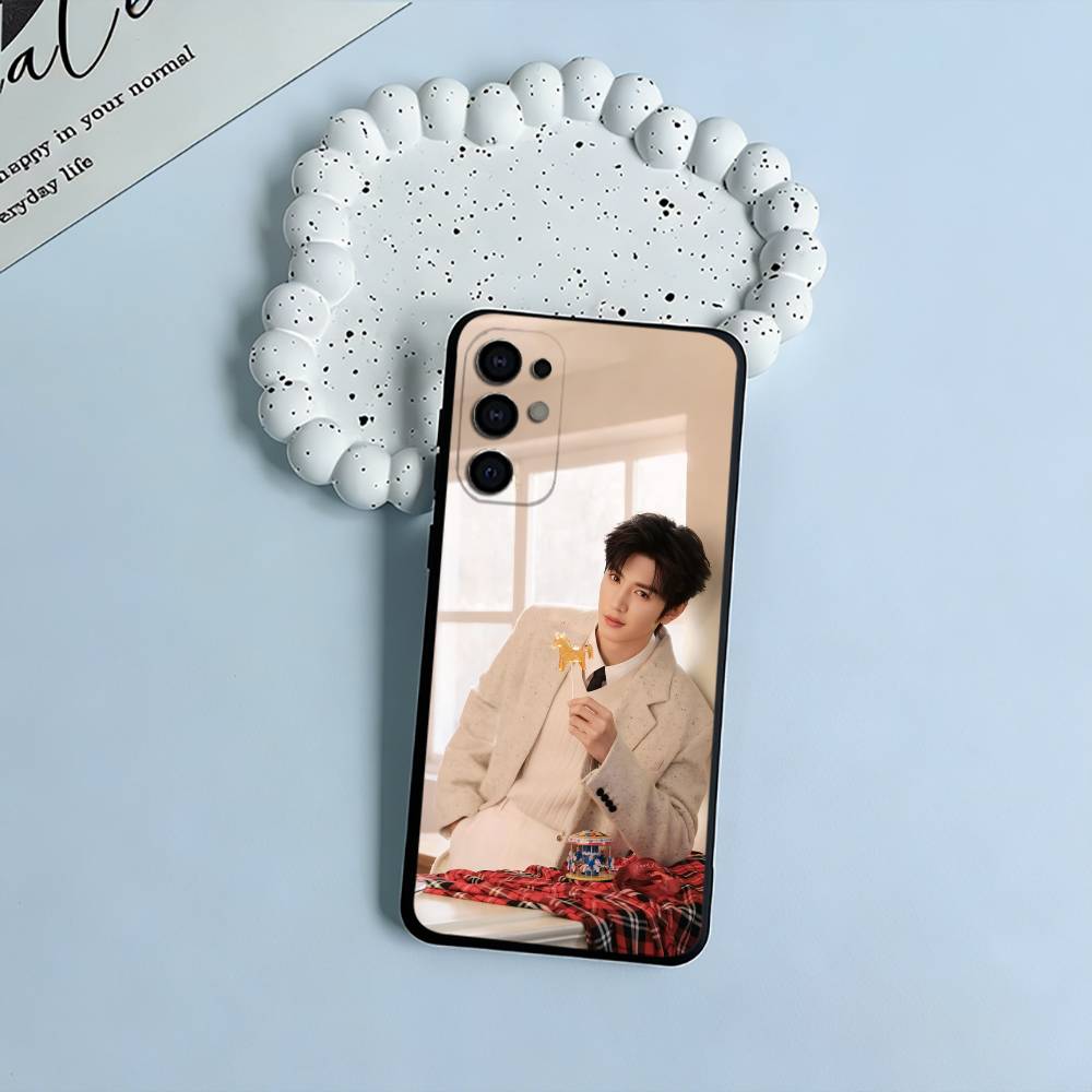 C- Chen Zheyuan-Actor Phone Case For Samsung S25,S24,S21,S22,S23,S30,Ultra,S20,Plus,Fe,Lite,Black Soft Silicone