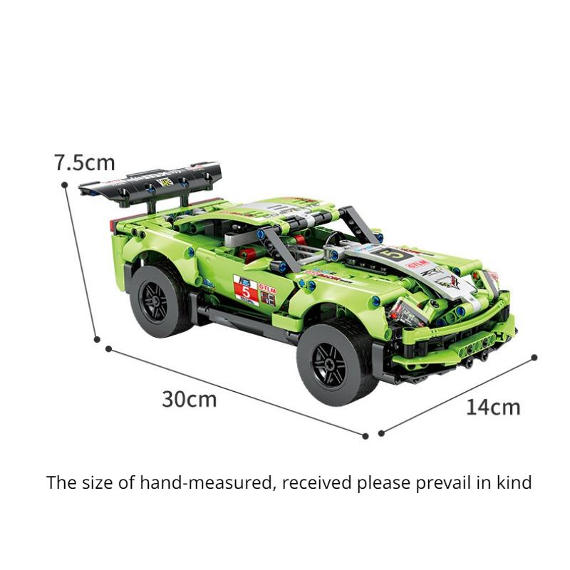 KAZI Building Block Huili Sports Car Racing Series Children's Puzzle Building Block Diy Assembly Model Boy Toy Gift