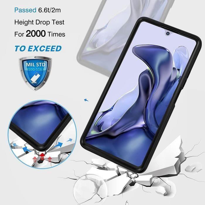 Hülle - Xiaomi - 11T 5G - 360-Grad-Schutz - Verstärkter Rand - Hart