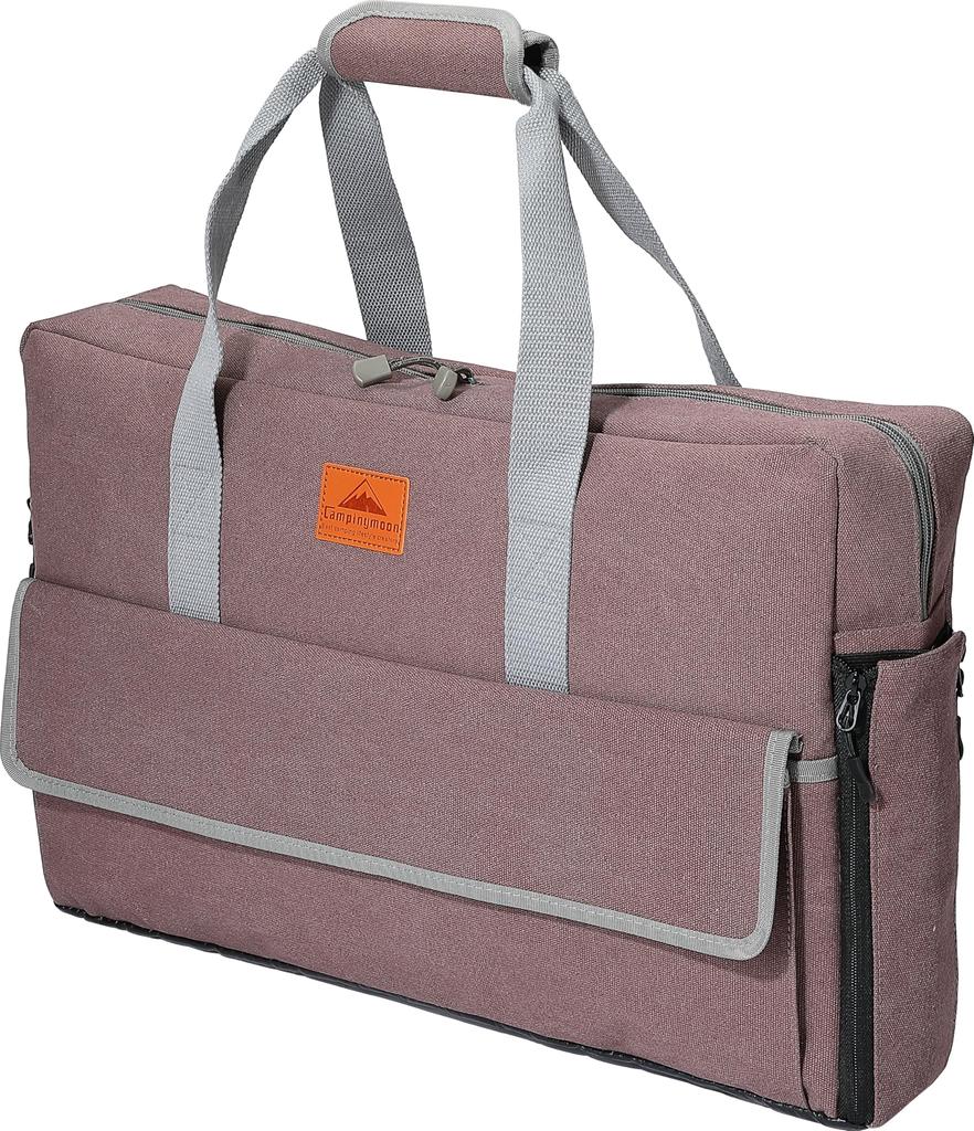 CAMPING MOON Outdoor Powerhouse LP Two-Burner Stove Storage Box, Canvas Storage Case, CM-B