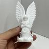 3D-gedruckte Engelsfigur Exquisite geflügelte Skulptur Schutzengel-Statue Schlafzimmerdekoration