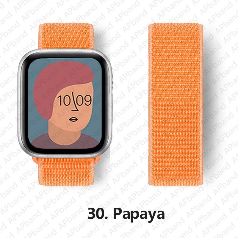 Nylon Band Voor Apple horlogeband 44mm 40mm 42mm 38mm 41mm 45mm 41 45 smartwatch polsband riem lus armband iWatch 3 4 5 se 6 7