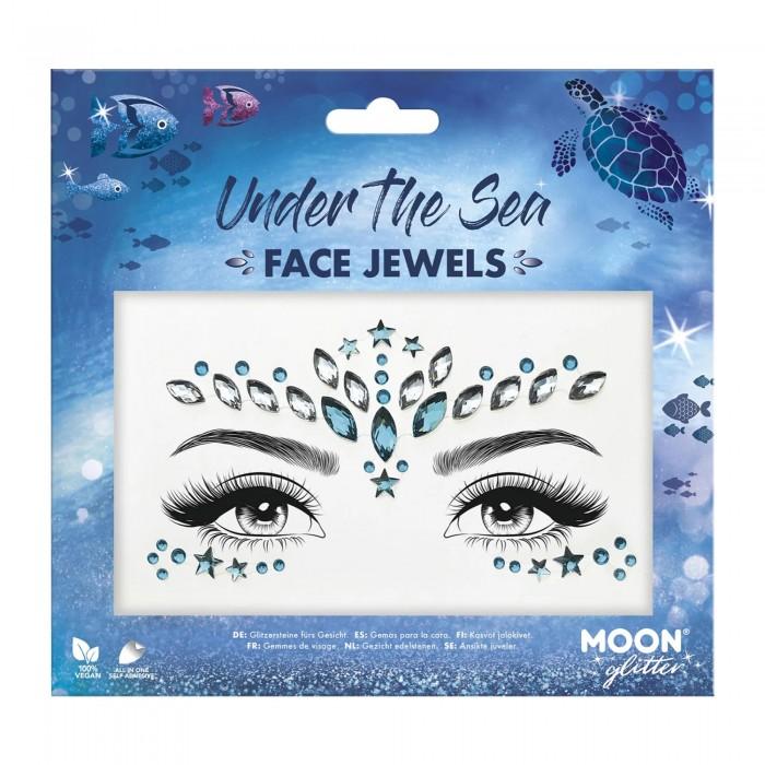 Moon Glitter Under The Sea Face Jewels Set