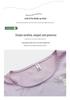 Elegant Embroidered T-Shirt for Middle-Aged & Elderly Women - Summer Seven-Sleeve, Comfortable & Loose Fit
