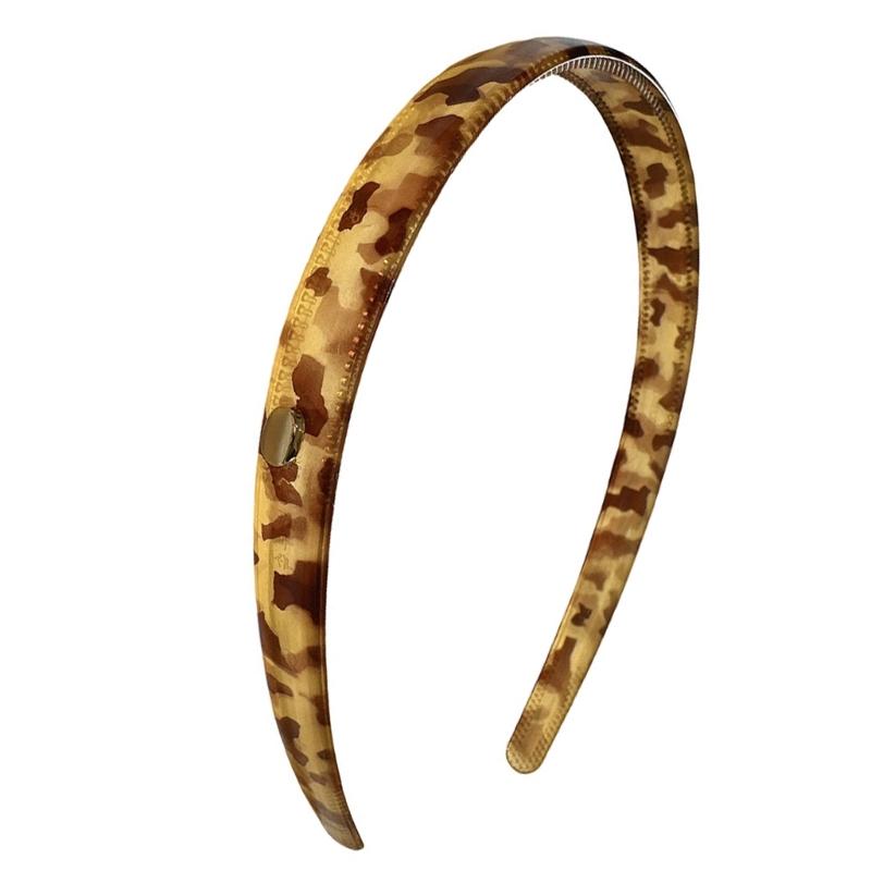 

Resins Leopards Hair Hoop Cartoon Styles Headbands Softable Unique Hair Hoop for Girls and Women