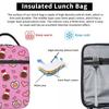Cute Kawaii Sushi And Soy Accessories Insulated Lunch Bag For Travel Storage Food Boxes Portable Thermal Cooler Lunch Boxes