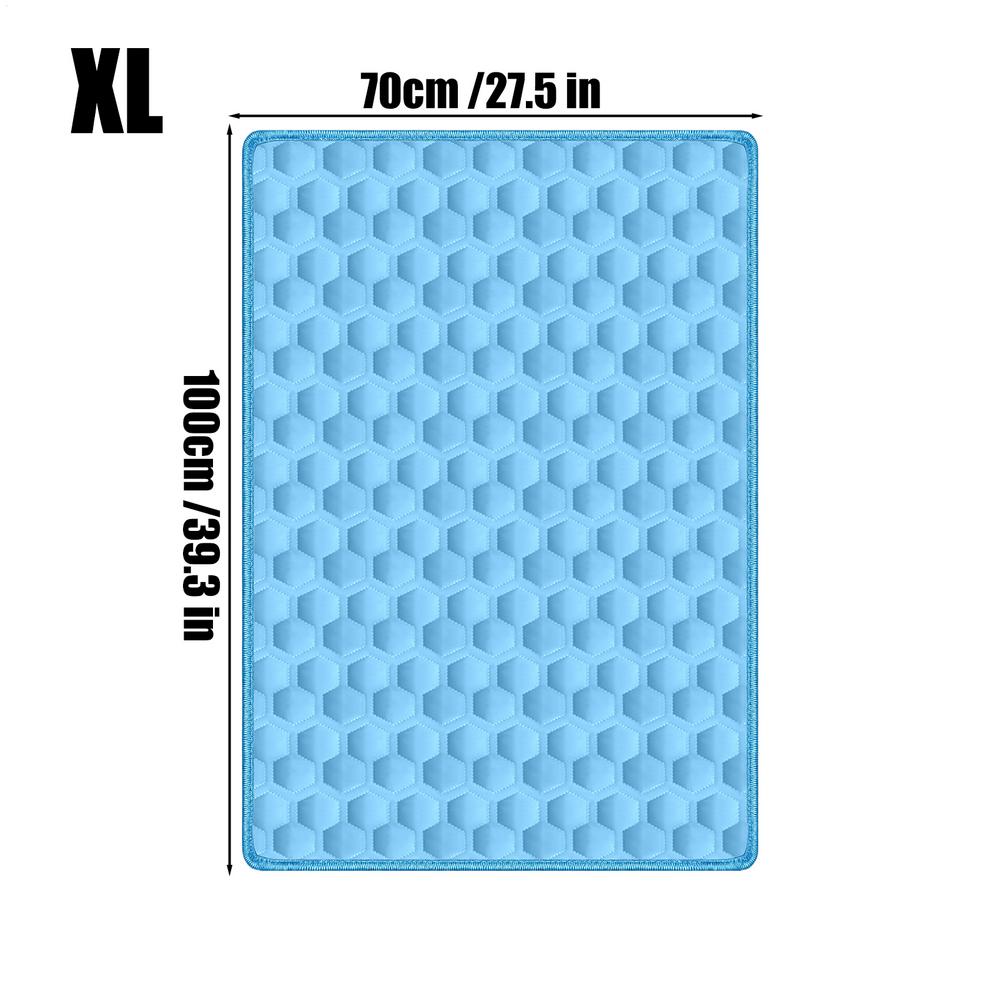 Non Slip Washable Dog Cooling Pad Cushion for Small Medium Large Breeds Resting Camping Travel Shelter Backyard Kennel Indoor