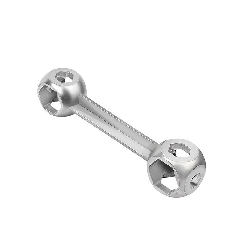 1шт Велоспорт 10 в 1 Портативный инструмент для ремонта шестигранного ключа в форме кости собаки