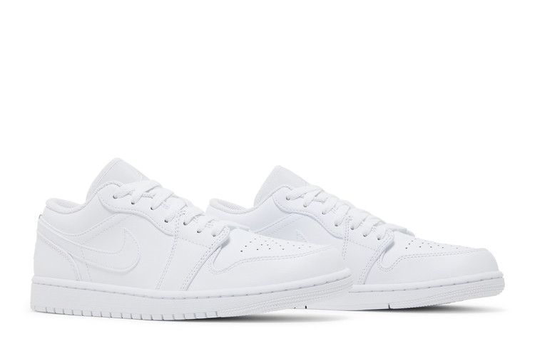 Jordan 1 Low Triple White Men's Sneakers