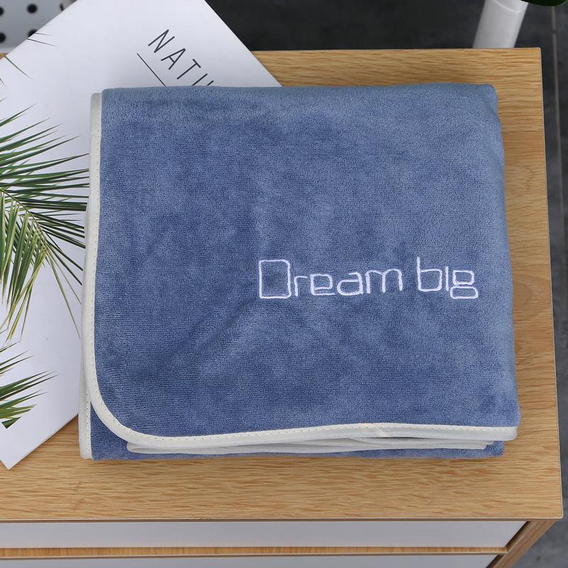 Thicken Bath Towel Absorbent Quick-drying Bath Towel Household Facial Towel