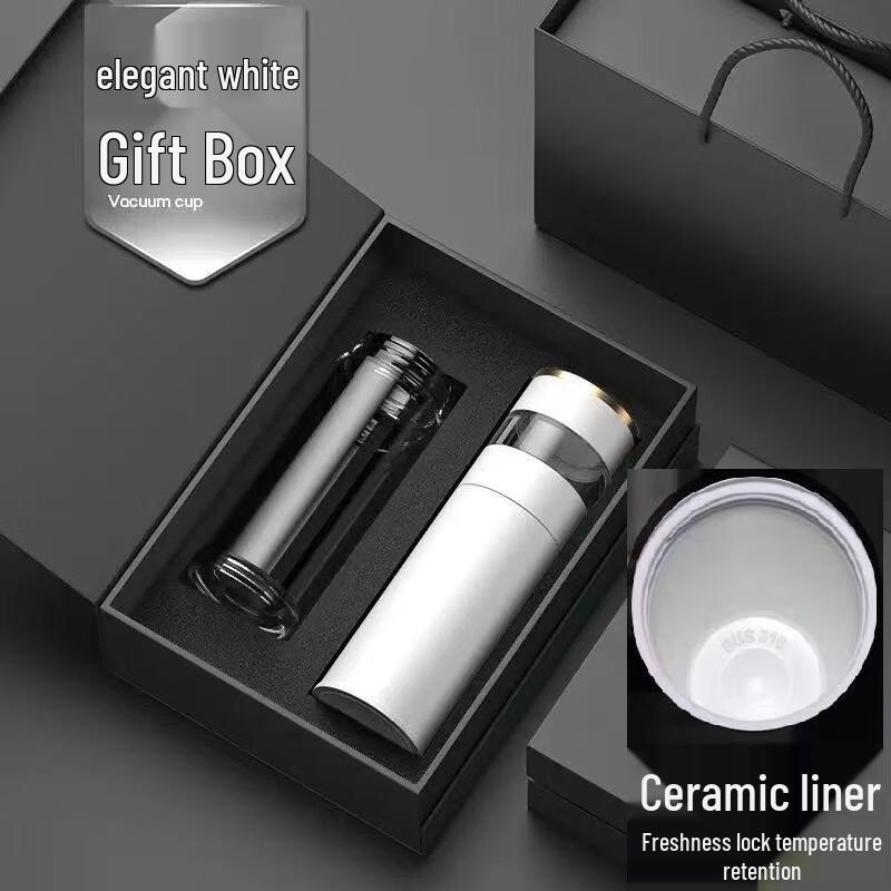 BEANBEANLOVE Ceramic Lined Tea Infuser Thermos