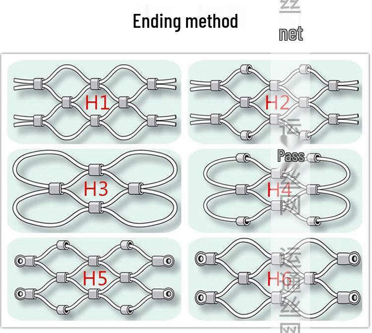 Stainless Steel Flexible Wire Weave Safety Net for Riverbank Protection