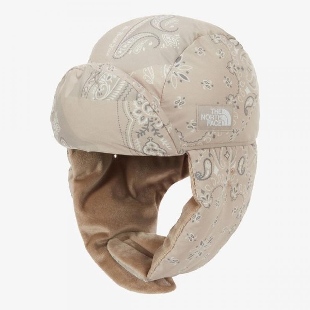 The North Face Kids Nuptse Ear Muffs Cap Beige Ne3cr51t BEIGE/M