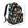 Biohazard Band Tour Backpack Student Boys Girls BookBag Children School Bag Laptop Shoulder Bags for Men Women