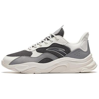 Little Millennium Shock Absorbing Non-Slip Low-Top Casual Shoes Men Casual Shoes Gray White 912348826-11