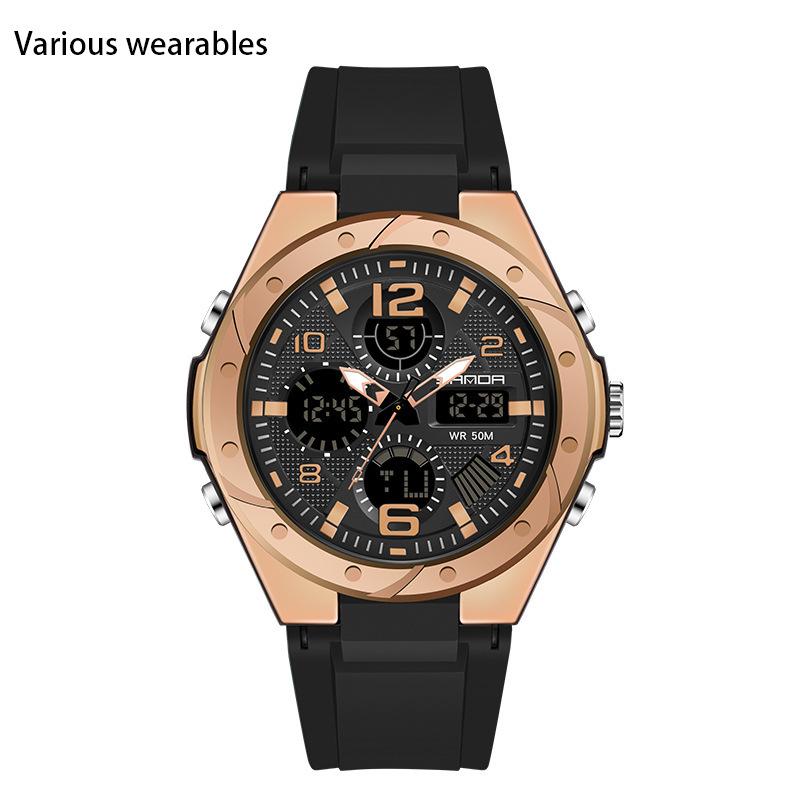 New Watch Student Sports Watch Korean Version Simple Temperament Waterproof Electronic Watch Trend Ins Wind