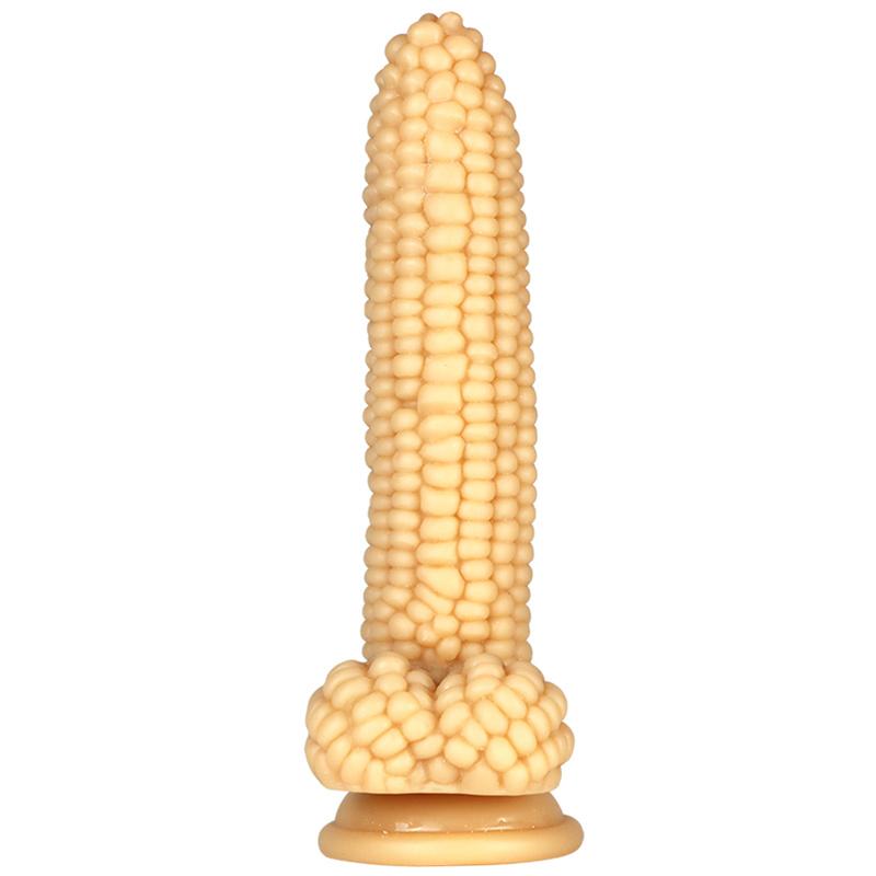 Kukuřičný penis anální kolík Vegetable Penis Simulation Big Dildo Produkty pro dospělé Ženy Masturbační zařízení Sexuální produkty pro dospělé