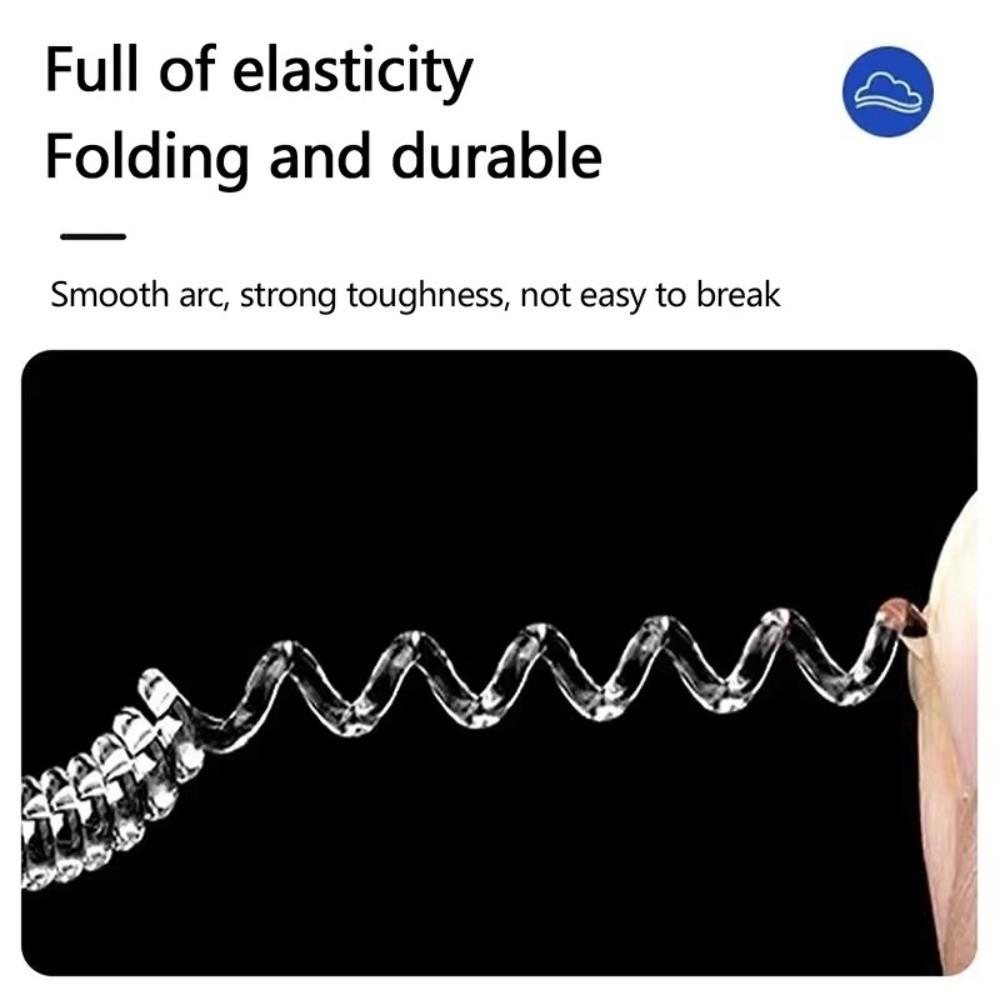 1PC Spring Design Eyeglass Temple Tip Holder Anti Slip Ear Hook Eyeglasses Grip  for Ring