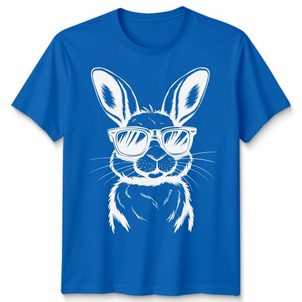 Funny Bunny Face Sunglasses Rabbit Easter Day Unisex Tshirt Gift