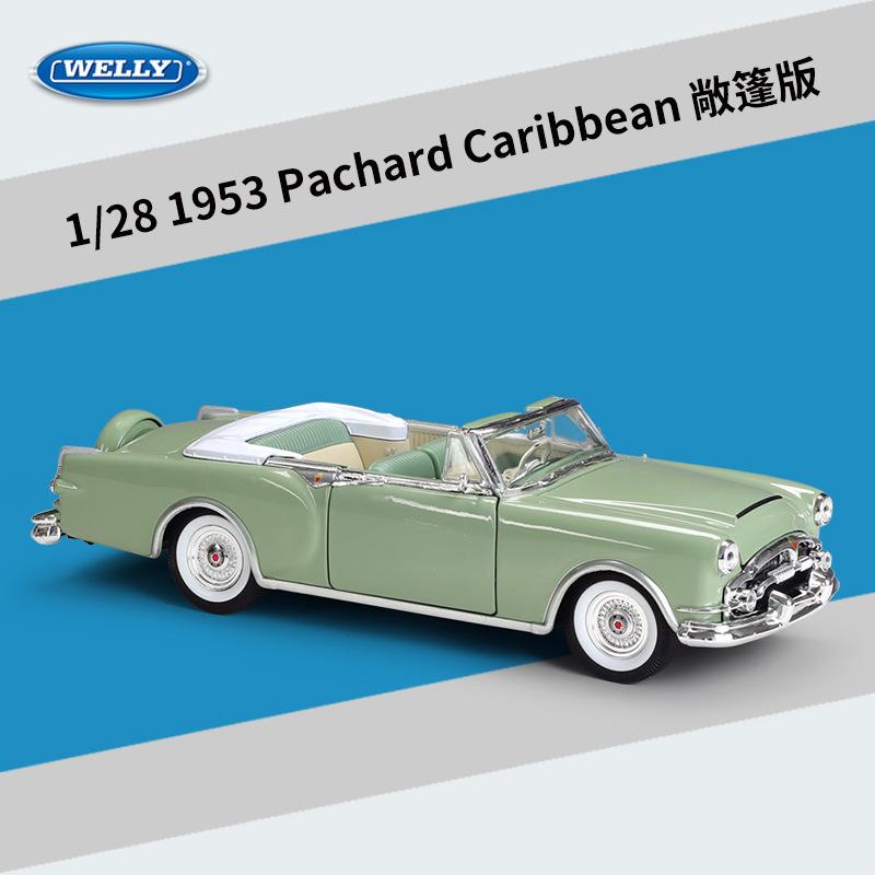 WELLY 1:28 Packard Caribbean Convertible Alloy Car Diecasts & Toy Vehicles Car Model Miniature Scale Model Car Toy For Children