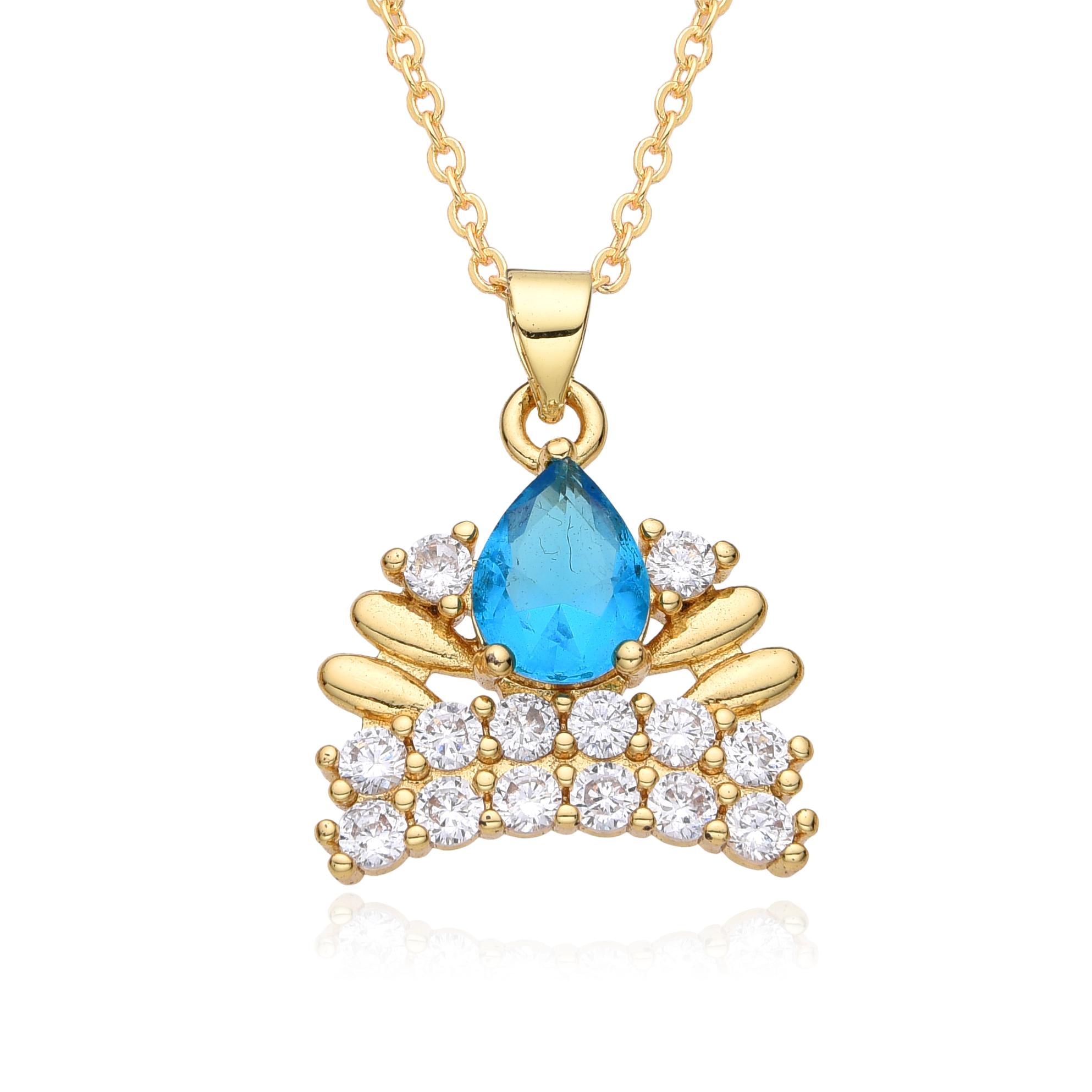 

Fashion Gold Color With Heart Pendant Micro-inlaid Zircon Necklace For Women Kpop Clavicle Choker Charms Jewelry Gifts Necklace A225