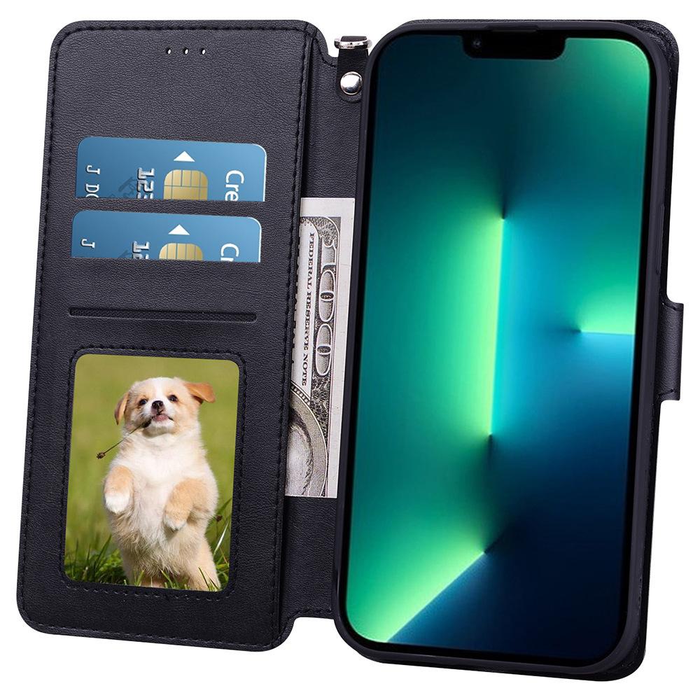 Applicable to Huawei P60PRO flip phone case leather case huaweiP50P40 card foreign trade explosion