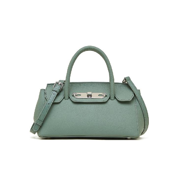 New autumn and winter versatile top-layer cowhide platinum women's bag, genuine leather handbag, fashionable shoulder and crossbody bag for women