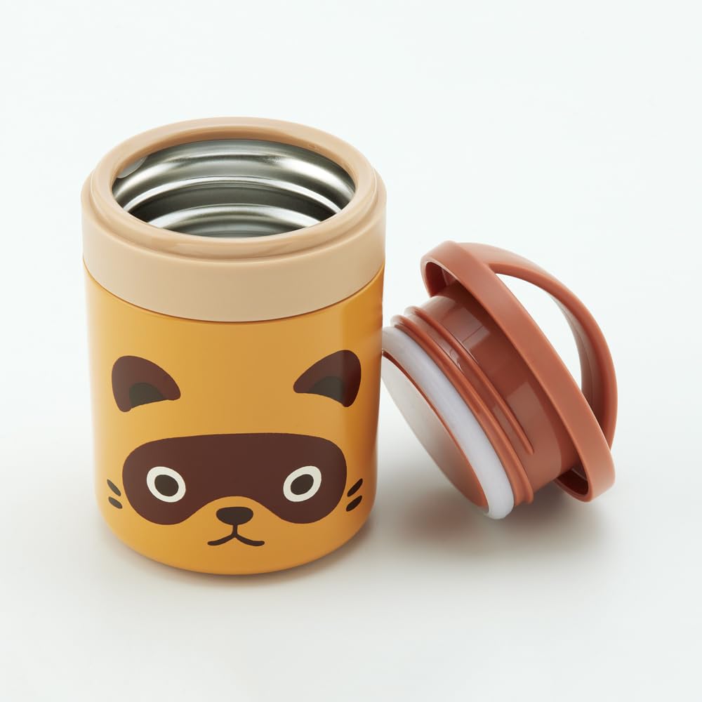 Skater Antibacterial Insulated Soup Tanuki Jar/Pot, 300ml, Design, LJFC3AG-A