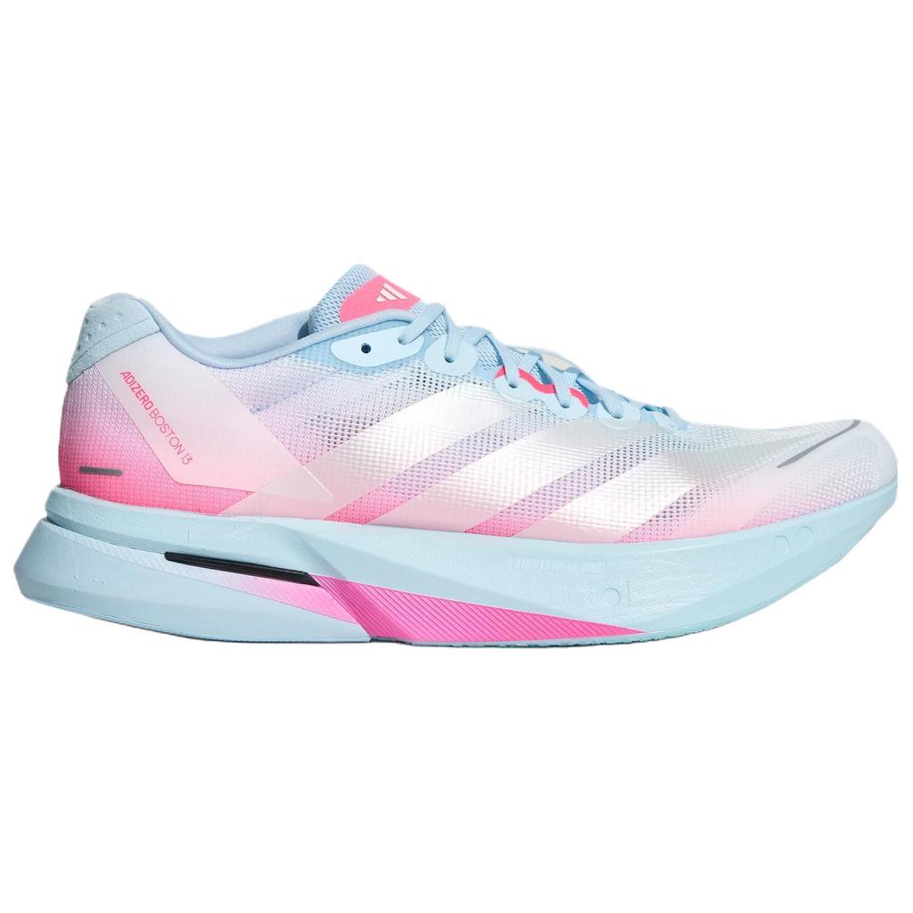 adidas Adizero Boston 13 Running Shoes Unisex Snow Crystal Blue/White 