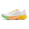 HOKA One One Mach 6 Pohodlné Všestranné Protišmykové Odolné Nízke Bežecké Topánky Pánske Bežecké Topánky Mrazivo Biela 1147790-FTST