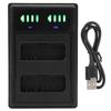 Micro TypeC Dual Port Camera Dual Display Dual Dock Charger for ENEL14 ENEL14A Battery