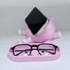 Large Capacity Pink Piggy Glasses Case PLA Small Items Organizers Eyewears Storage Box  Keys