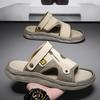 Sandals Summer New 2025 Fashion Versatile Thick Bottom Step On Shit Feeling Comfortable Cool Slippers Outdoor Casual Two Wear Slippers