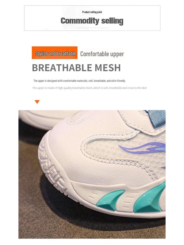 Neue atmungsaktive Netz-Sneaker für Mädchen – Perfekt zum Laufen, für Sport und rutschfeste, verschleißfeste Basketballschuhe.