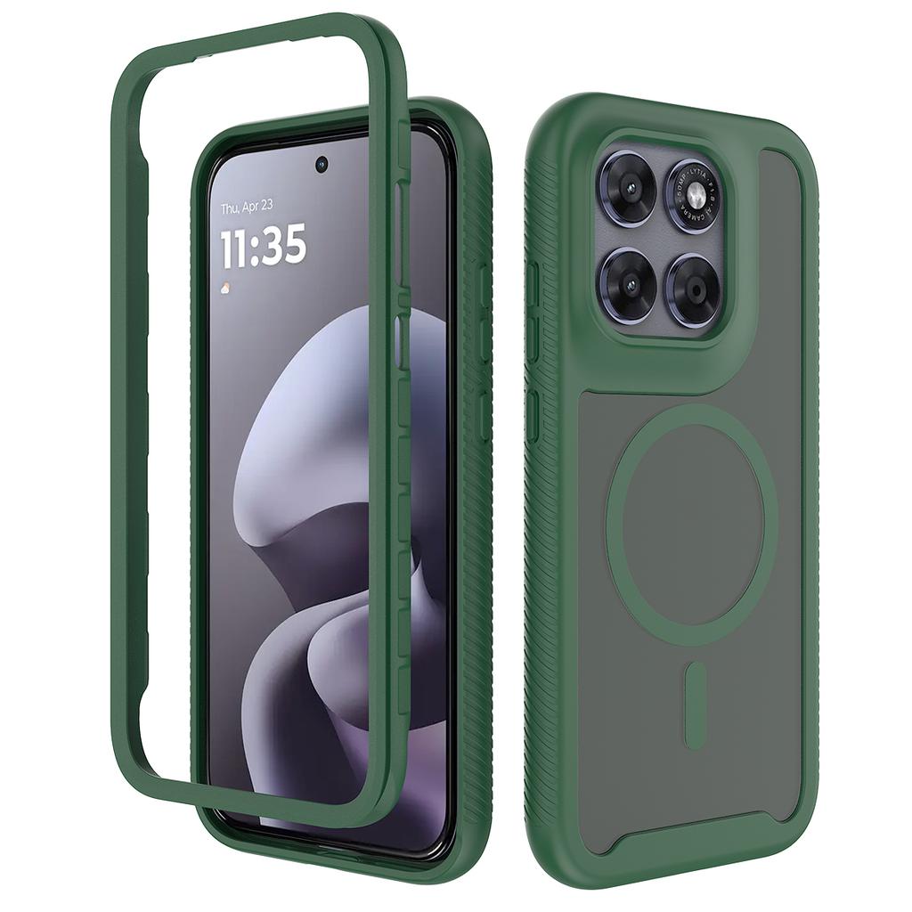 G87 G77 G67 G17 G06 G56 G86 Power 5G Ładowanie Bezprzewodowe Magnetyczne Tylna Klapka do Motorola Moto G86 Power G15 G35 G55 G 77 Zderzak Capa