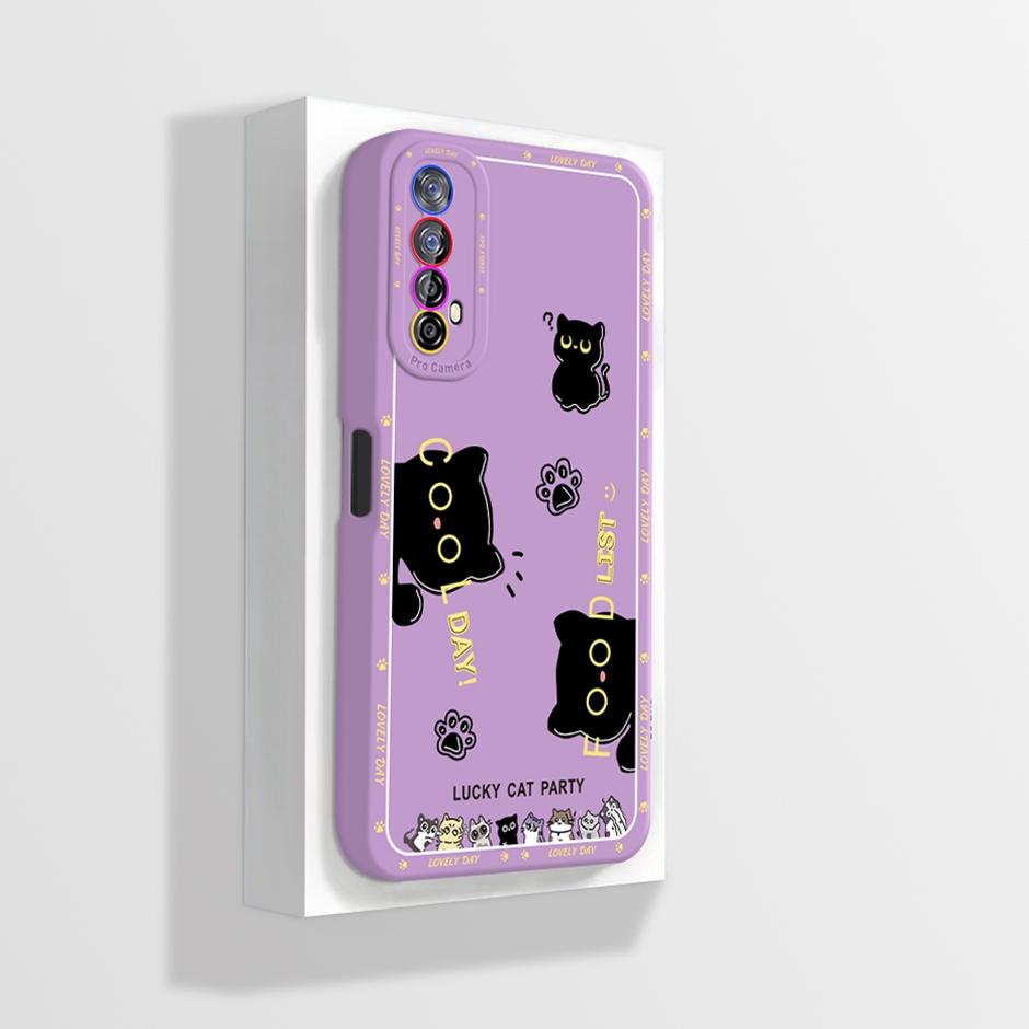 For Realme 7 Case Soft Silicone Cute Cartoon Phone Cover Shell for OPPO Realme Narzo 20 Pro 30 Narzo30 4G Cases New Design Funda
