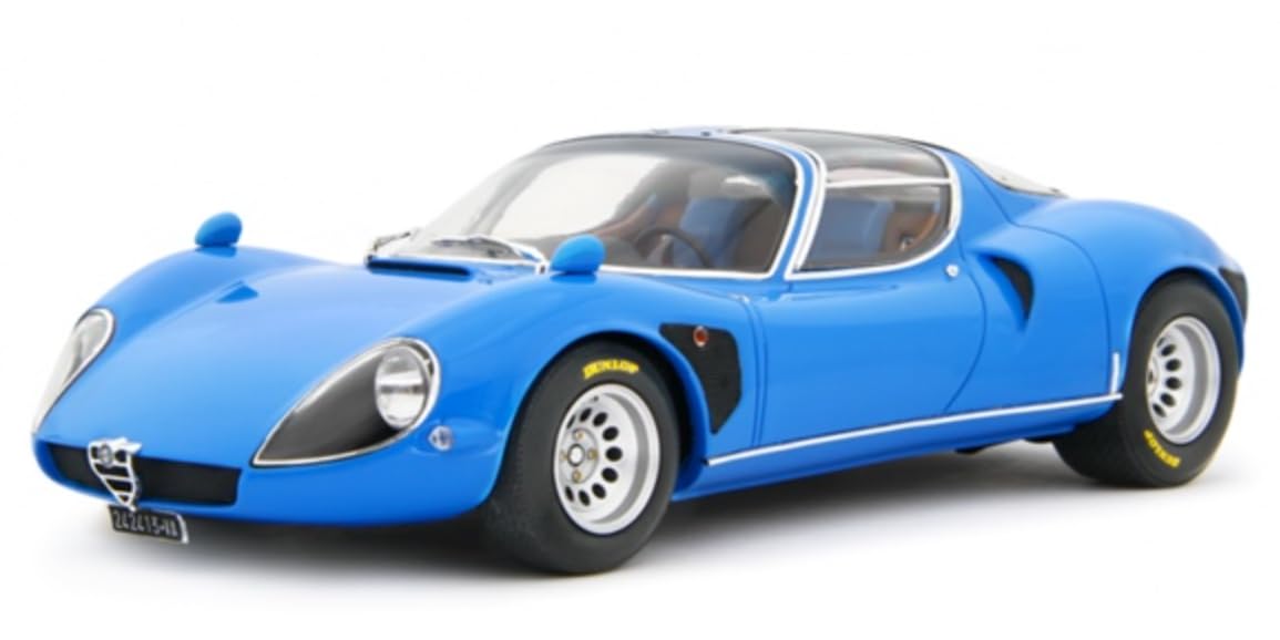 

Мини-машина 1967 Alfa Romeo 33 Stradale Синий лимитированный ALFA ROMEO 33 КУПЕ STRADALE 1967 D ВЕРСИЯ ШАССИ специальная лимитированная модель 1/18 (специальная модель) [элемент]