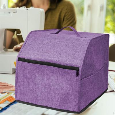 Funda para Máquina de Coser Cubierta para Overlock Gran Capacidad Bolsa para Herramientas con Asa Se Adapta a la Mayoría de Estándar